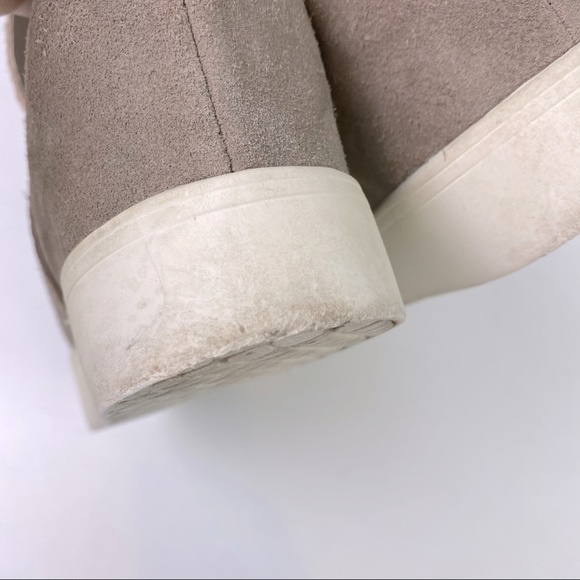 Steve Madden Wrangle bootie sneaker, gray suede, 7 - Picture 10 of 10